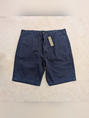 NWT J.Crew blue chino shorts 32 waist